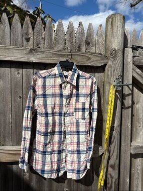 J. Crew medium cotton flannel shirt!